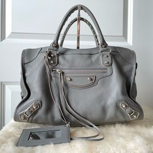 Balenciaga City Handbag Grey